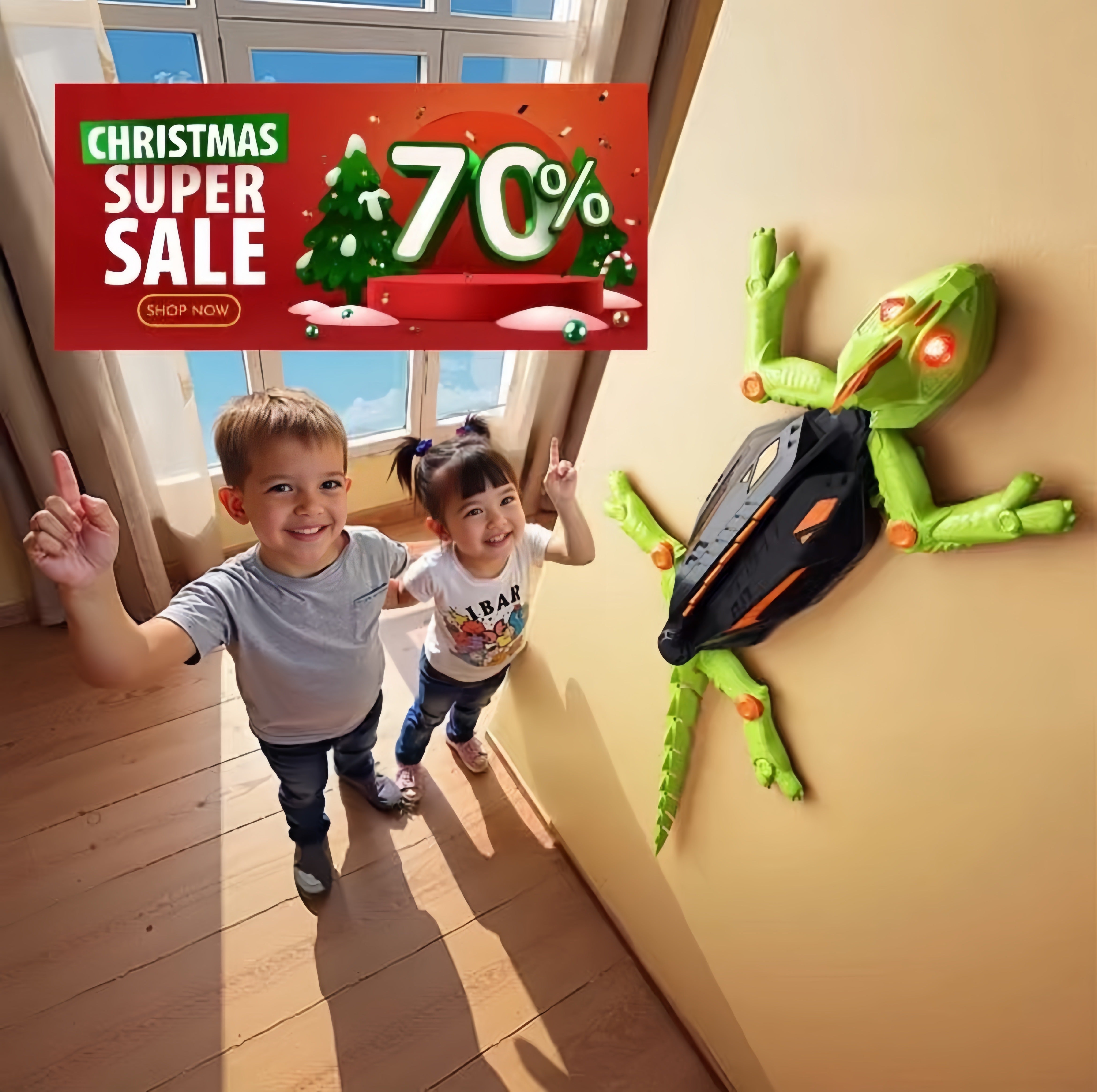 Wall Climbing Gecko Toy